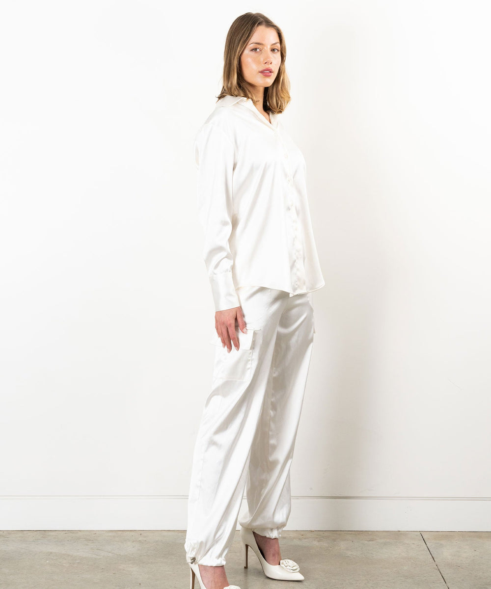 Anae Collection Harper Ivory Satin Pants Australian Made ANA Collection anae-collection-harper-ivory-satin-pants-australian-made-ana-collection