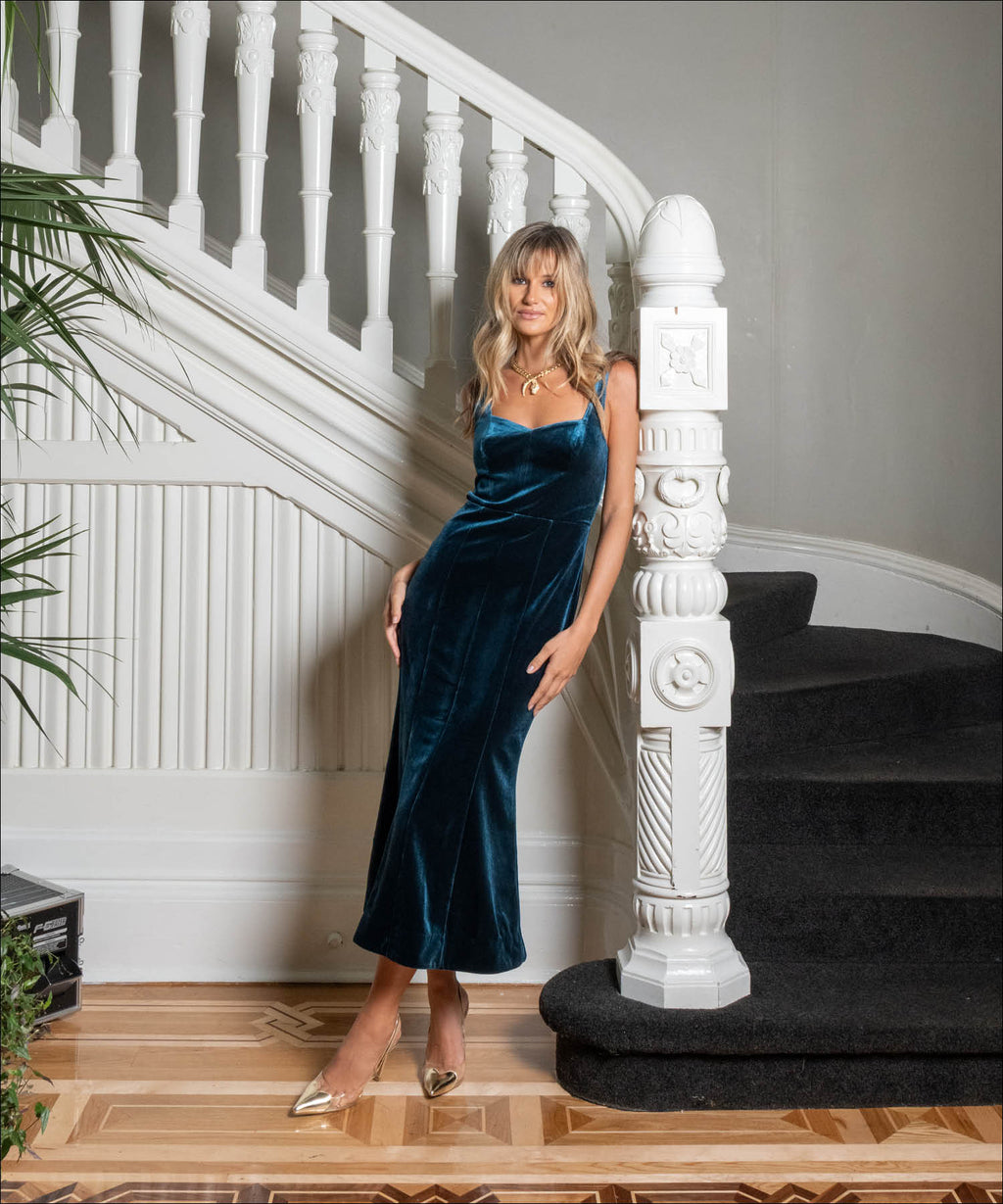  Diana Velvet Dress 