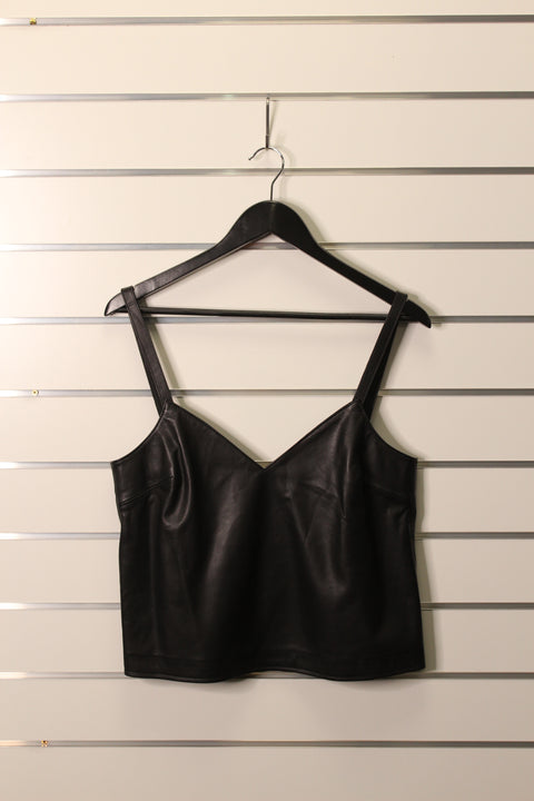 Yvey Leather Top Sample Sale