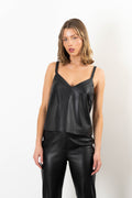 Yvey Leather Tank