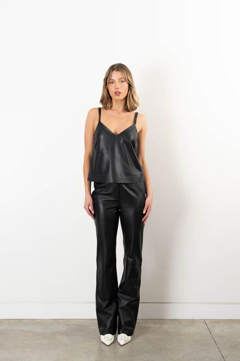 Yvey Leather Tank