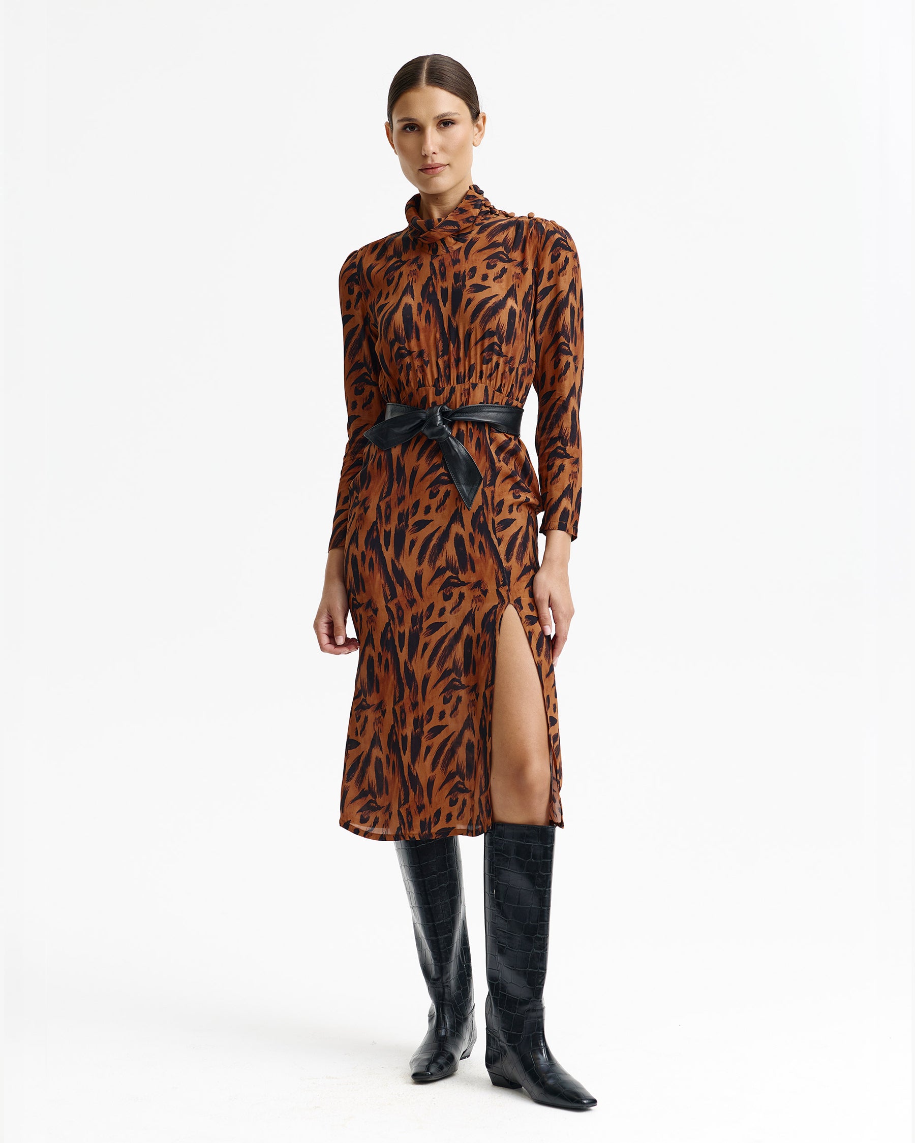 Faye Leather Belt