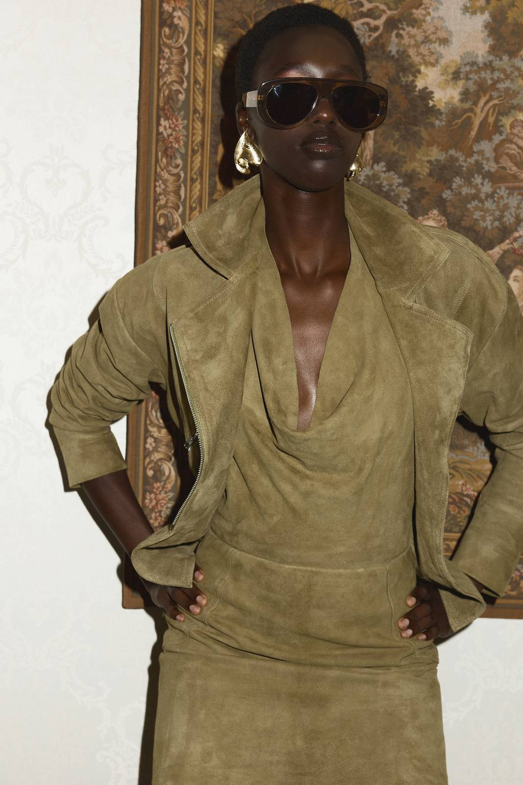 Ruby Dress - Khaki