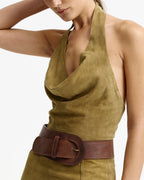 Ruby Dress - Khaki