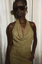 Ruby Dress - Khaki